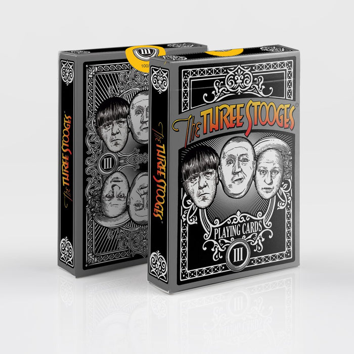 Three Stooges Officially Licensed Playing Cards - Limited Edition - Case of 12