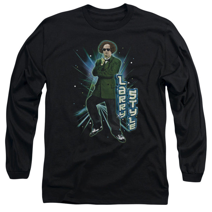 Three Stooges Larry Style Long Sleeve T Shirt