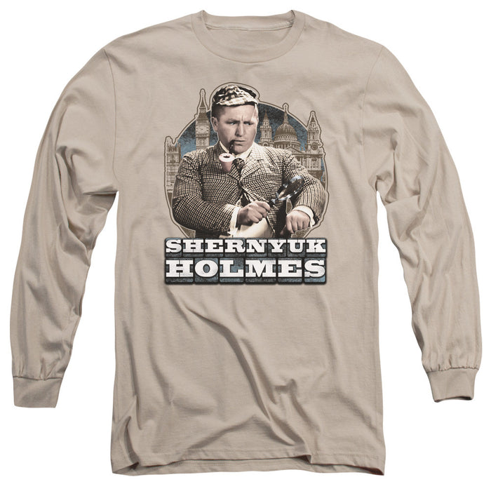 Three Stooges/Shernyuk Holmes - L/S Adult 18/1 - Sand