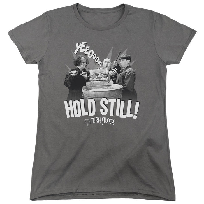 Three Stooges Hold Still Women's Short Sleeve T-Shirt