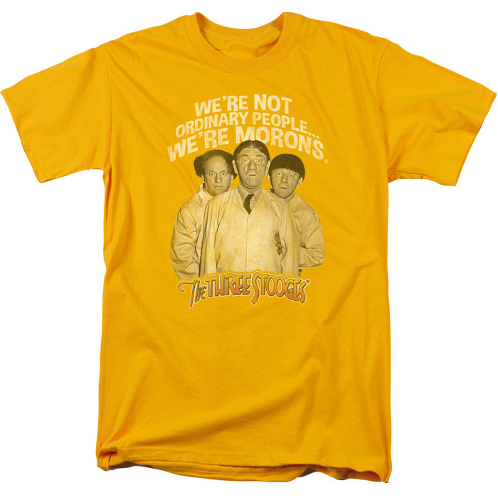 Three Stooges We're Not Morons T-Shirt