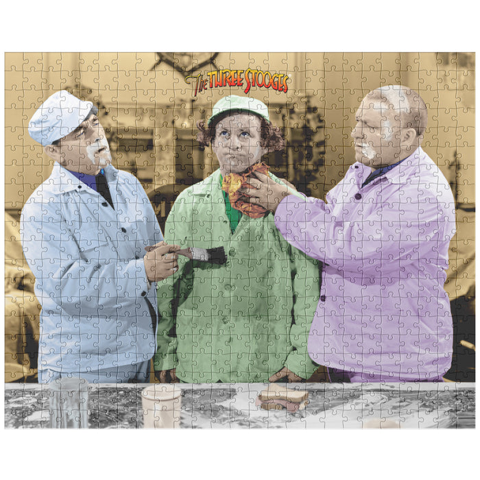 Three Stooges Painting 500 Piece Puzzle