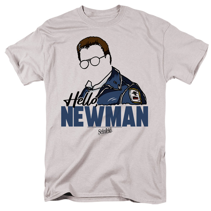 SEINFELD/HELLO NEWMAN-S/S ADULT 18/1-SILVER-MD