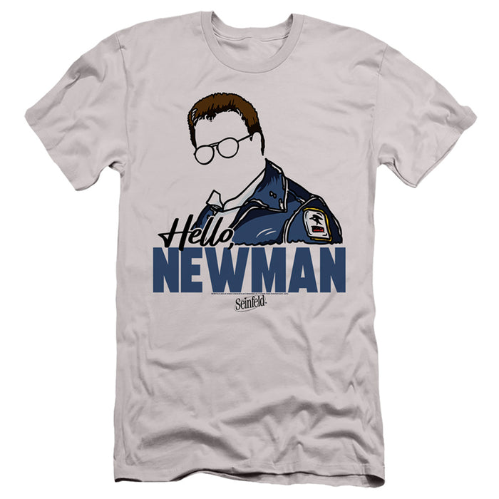 SEINFELD/HELLO NEWMAN-S/S ADULT 30/1-SILVER-MD