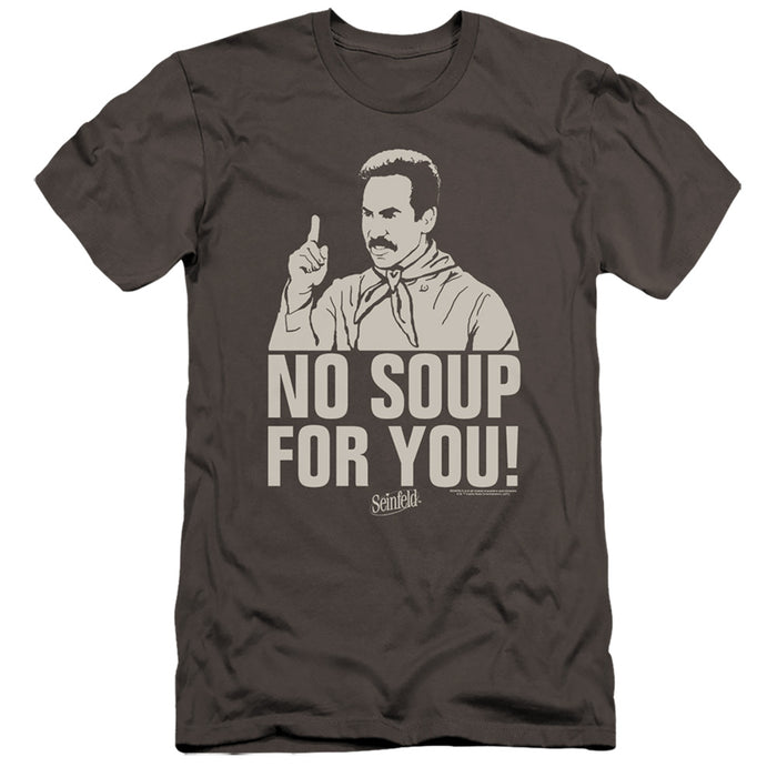 SEINFELD/NO SOUP-HBO S/S ADULT 30/1-CHARCOAL-LG