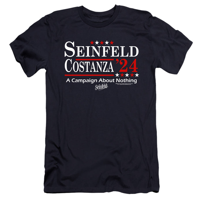 SEINFELD/ELECTION TEE-HBO S/S ADULT 30/1-NAVY-SM