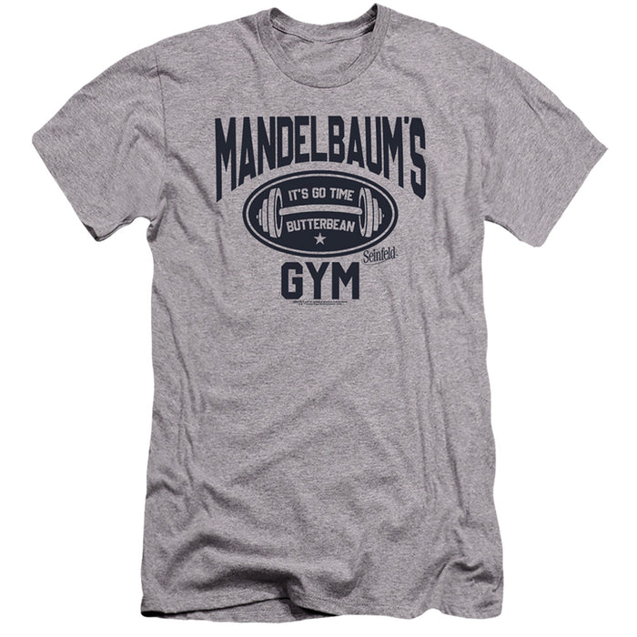 SEINFELD/MADELBAUM'S GYM-HBO S/S ADULT 30/1-ATHLETIC HEATHER-LG