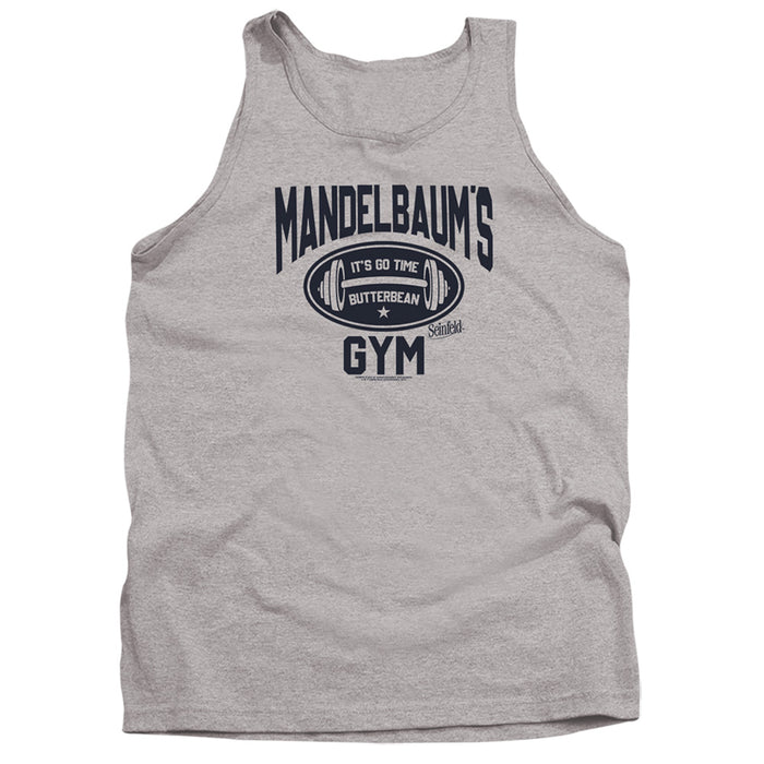 SEINFELD/MADELBAUM'S GYM-ADULT TANK-ATHLETIC HEATHER-MD