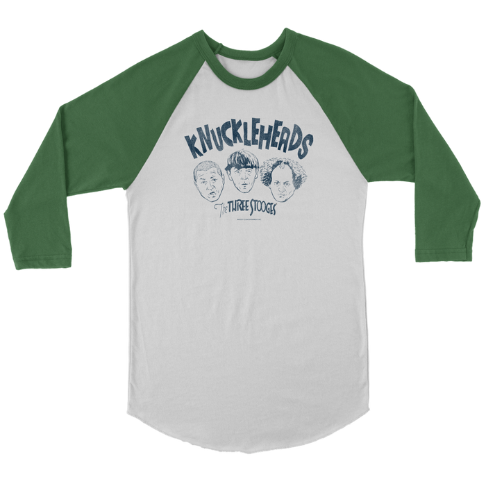 Three Stooges 3/4 Sleeve T-Shirt: Knuckleheads