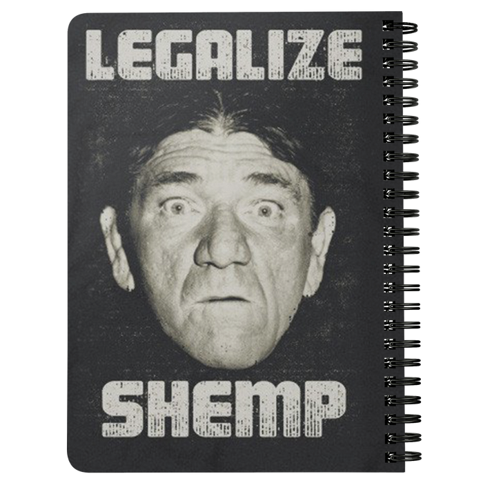 Three Stooges Spiral Notebook - Legalize Shemp