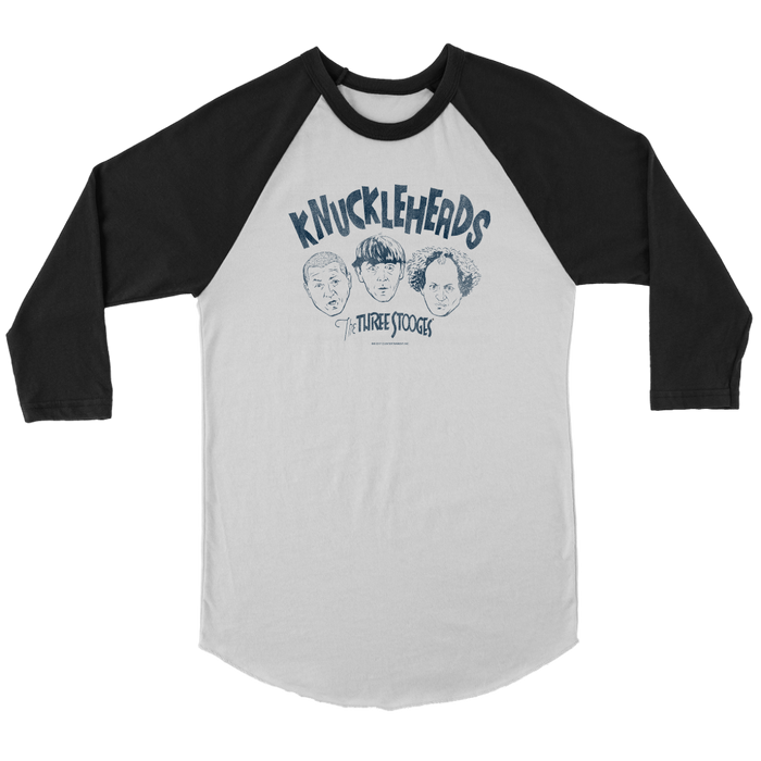 Three Stooges 3/4 Sleeve T-Shirt: Knuckleheads