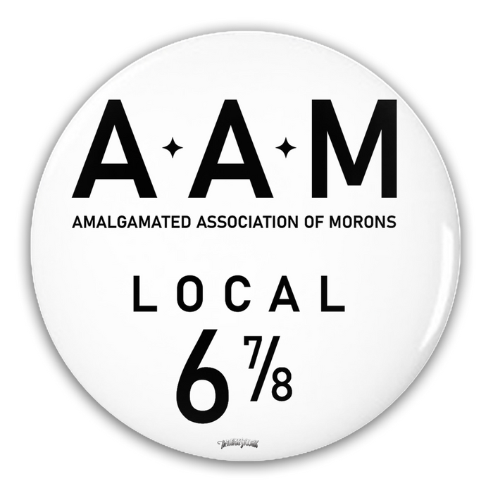 Three Stooges AAM Pin-Back Button