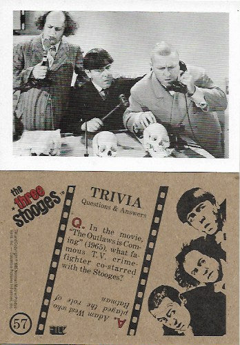 The Three Stooges Vintage 1985 FTCC Trading Cards - Single Pack