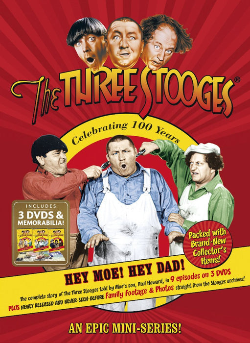 Three Stooges DVD Box Set - Hey Moe! Hey Dad!