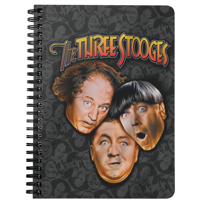 Three Stooges Notebook Large Logo