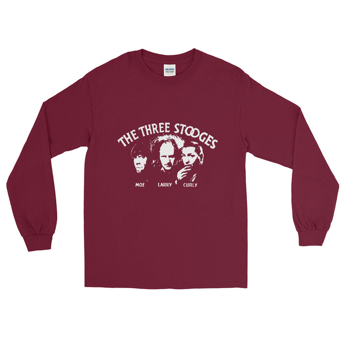 Three Stooges Opening Credits Long Sleeve Shirt - 2