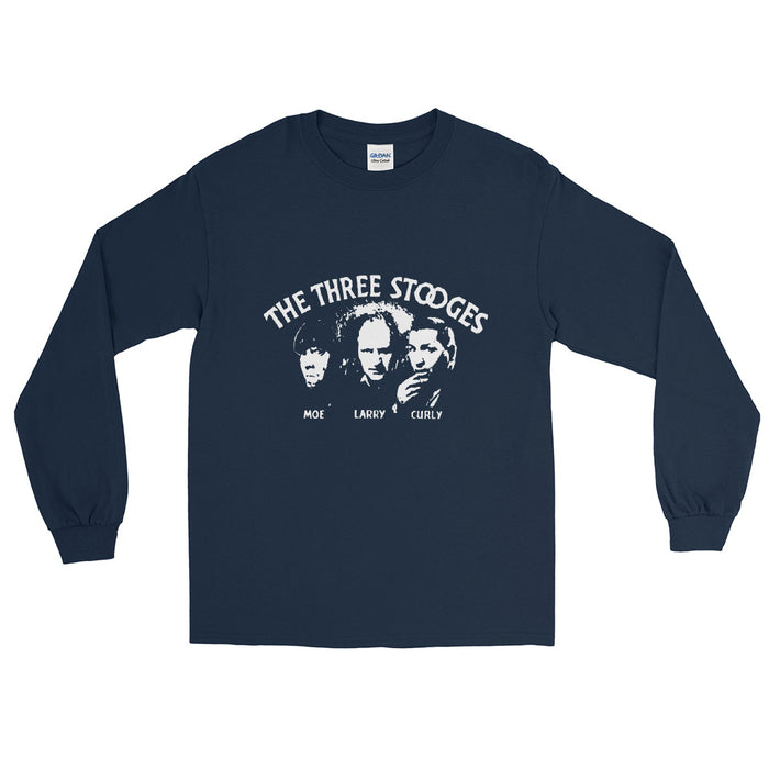 Three Stooges Opening Credits Long Sleeve Shirt - 2