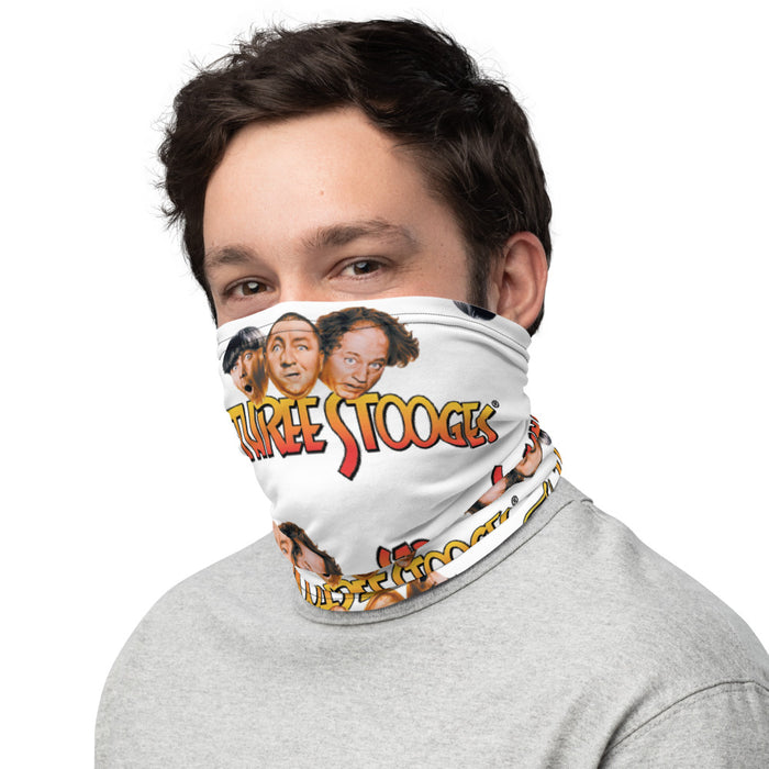 Three Stooges Logo Neck Gaiter / Face Mask / Face Cover