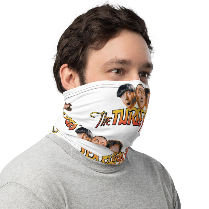 Three Stooges Logo Neck Gaiter / Face Mask / Face Cover