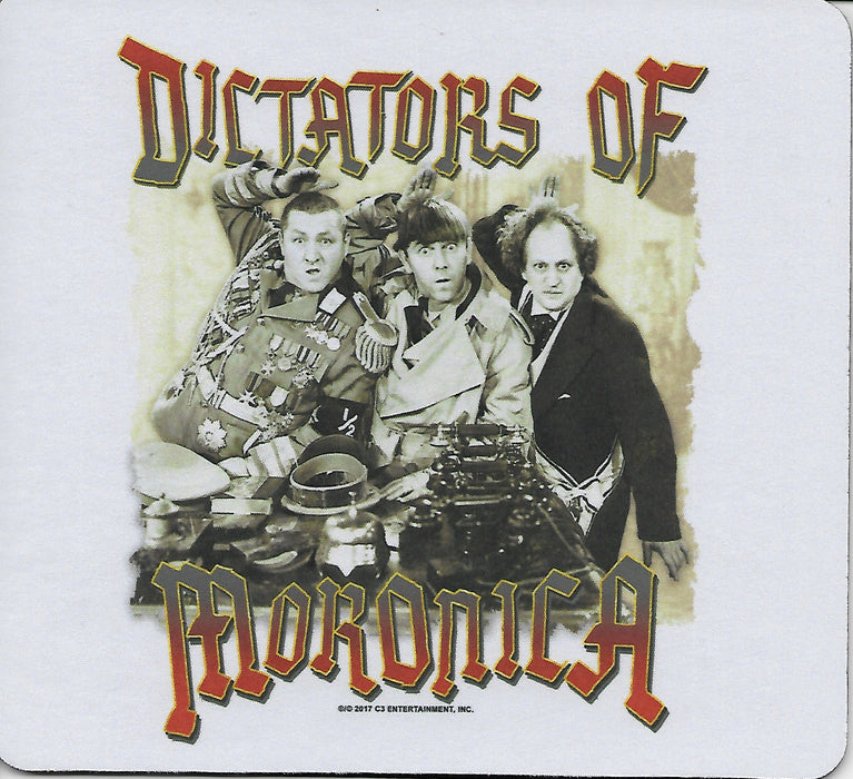 Three Stooges Dictators Of Moronica Mouse Pad