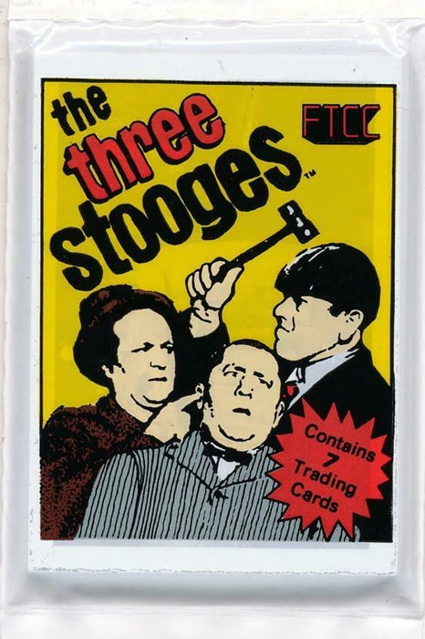The Three Stooges Vintage 1985 FTCC Trading Cards - Single Pack