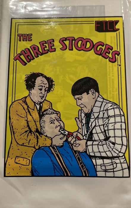 The Three Stooges Vintage 1989 FTCC Series 2 Trading Cards - Single Pack