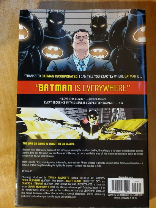 DC Batman Incorporated Deluxe Edition Hardcover Grant Morrison