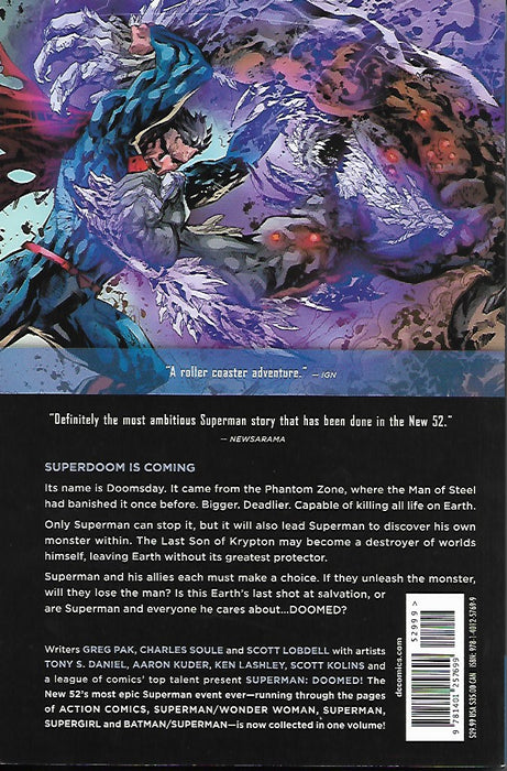 DC Superman Doomed: Huge Paperback Graphic Novel