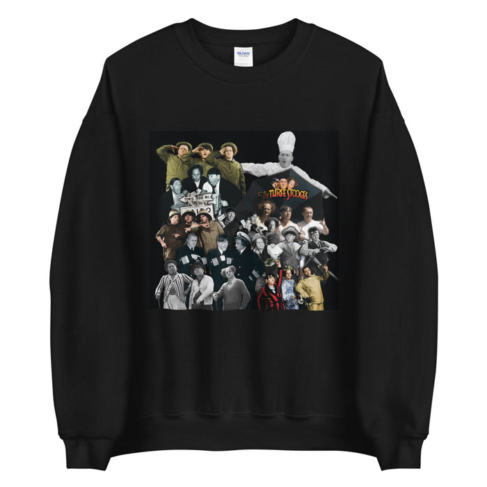 Three Stooges Collage Sweatshirt