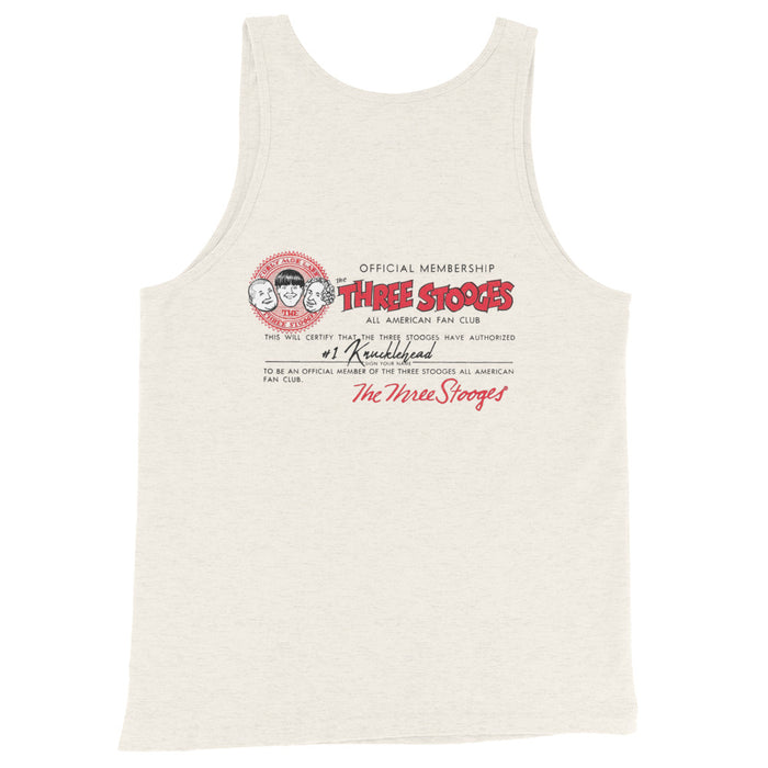 Three Stooges Vintage Club Unisex Tank Top