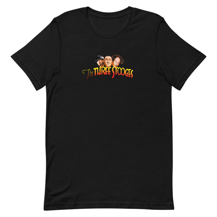 Three Stooges Classic Logo Short-Sleeve Unisex T-Shirt