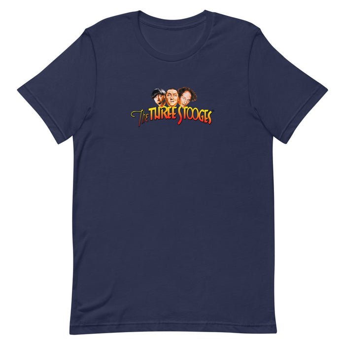 Three Stooges Classic Logo Short-Sleeve Unisex T-Shirt