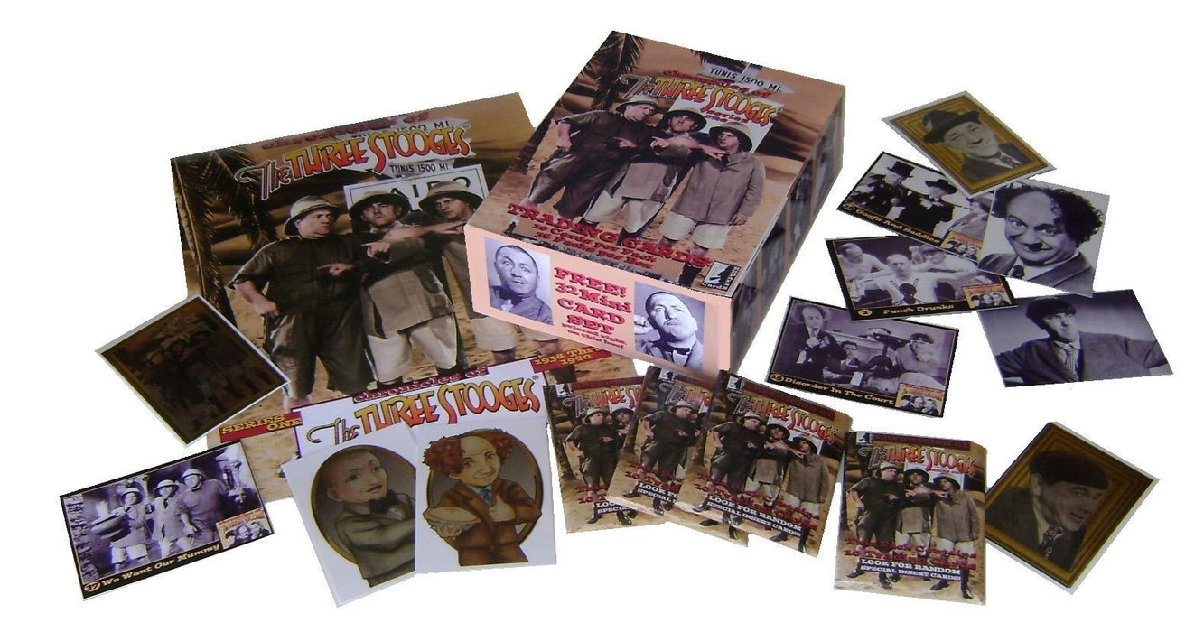 Three Stooges Trading Cards: Series 1 - Box Set
